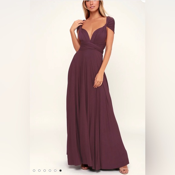 Lulus Tricks Of The Trade Plum/Purple Small NEW - Picture 2 of 8